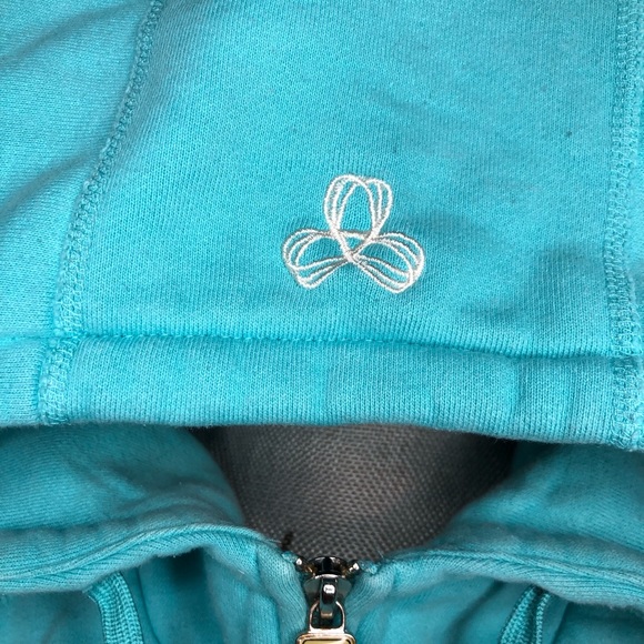 Aritzia TNA Zip-Up Hoodie | Aqua Size XS - Picture 7 of 13